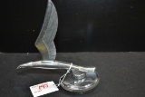 1930s-40s Flying Eagle Single-Wing Radiator Cap/Hood Ornament; 7