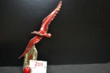 Fleet Wing License Plate Topper w/Red Reflector; 9
