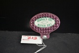 School's Out Watch Out Pressed Metal License Plate Topper; 3