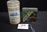 Buckingham Tobacco Tin and Helme Snuff Canister
