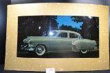1954 Pontiac Star Chief 8 Deluxe 4-Door Sedan Matted Photo; 26