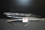 1941 Chevrolet Winged Goddess Hood Ornament w/Clear Plastic Insert; Has Pitting; 16