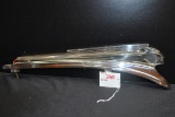 1942 Pontiac Indian Chief Hood Ornament w/Clear Plastic Insert; 15