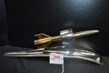 1949-1952 Ford Two-Toned Rocket Hood Ornament; 15