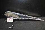 1942 Plymouth Hood Ornament w/Mayflower Plastic Insert; 13-1/2