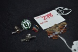 Group of Cufflinks including Cadillac, Burlington Northern, Buick, and More