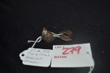 Pair of 1927-30 REO Flying Cloud Headlight Emblems
