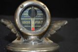 Moto-Meter for 1928 Chevrolet Wings of Speed Radiator Cap/Hood Ornament; 4