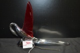 1950s High-Winged Swan Hood Ornament; 13