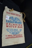 Eagle Brand Canvas Drinking Water Bag by Wenzel Tent; NOS