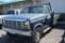 1986 Ford Pickup, 4x4, Shows 38,250 Miles, 2 New Batteries, Fuel Gauge Not Working, Diesel Engine, 4