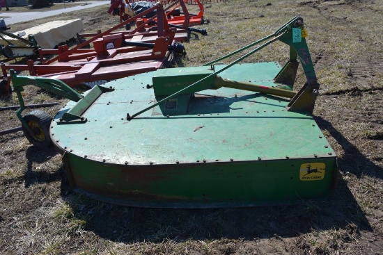 John Deere 507 Mower, 3pt, 540pto, 7', New Clutch, 1 Owner