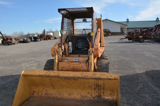 1993 Case 1840 Skid Steer, 10-16.5 Tires @ 40% Avg, 4cly Engine, Shows 1770 Hours With Bucket, Owned