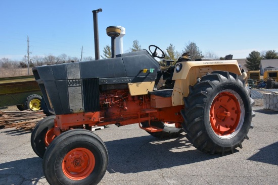 1970 J.I. Case 970 Golden Opportunity Demonstrator, Open Station, 2 SCV's, 540pto, Powershift, 18.4-