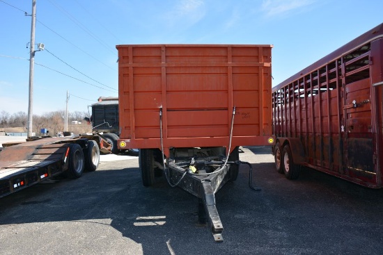Steel Truck Bed Trailer, 18' Long