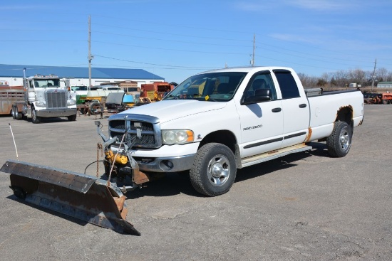 2003 Dodge Ram 2500, 4x4, Crew Cap, 24v 5.9L Cummins, Some Surface Rust, Rear Air Bags, Auto Trans,