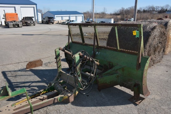 John Deere Front Dozer Blade, Came Off John Deere 4320