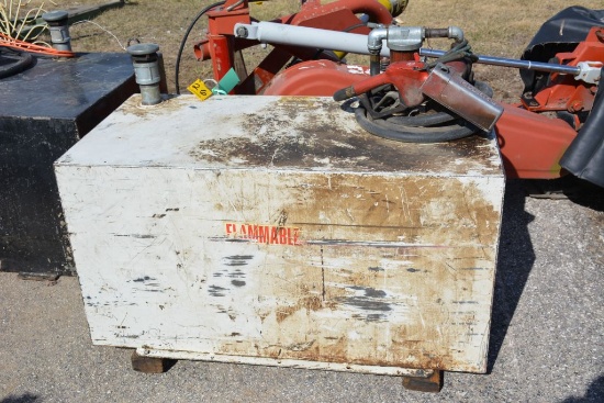 105g Fuel Tank, With 12v Pump, Good Tank