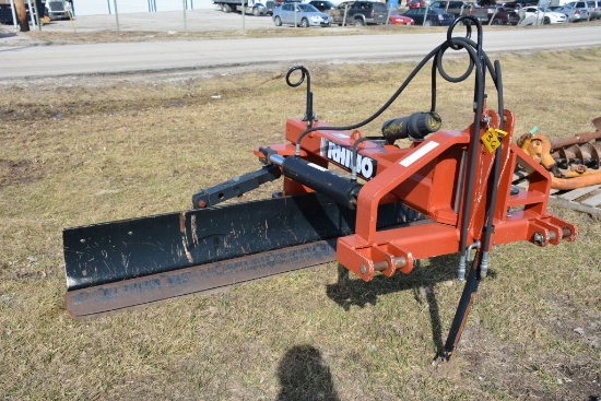 Rhino 8' Blade, 3pt, Hydraulic Adjust, Great Shape