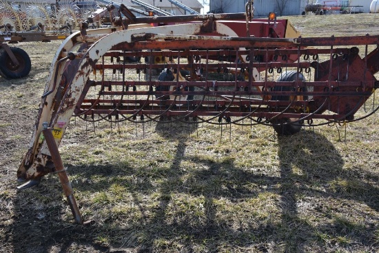 J.I. Case 261 Basket Rake, Works Well Has Hard To Find New U-Joint