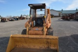 1993 Case 1840 Skid Steer, 10-16.5 Tires @ 40% Avg, 4cly Engine, Shows 1770 Hours With Bucket, Owned