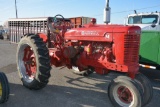 1941 Farmall M Narrow Front Tractor; VIN 44067; Rubber Rear 12.4-38 New, Front 6.00-16 75% Weathered