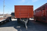Steel Truck Bed Trailer, 18' Long