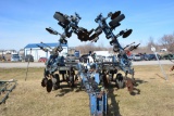 13 Knife NH3 Applicator, Complete, Some Rust, Used Recently, Raven Cooler and Shutoffs