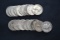 20 - Washington Silver Quarters; Various Dates; 20xBID