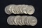 20 - Washington Silver Quarters; 20xBID