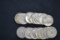 20 - Washington Silver Quarters; 20xBID