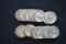 20 - Washington Silver Quarters; 20xBID