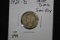1921-D Mercury Dime; Semi-Key Date; VG