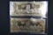 2 - September 11 Twenty Dollar Silver Leaf Coin-Certificate .999 Pure Silver Leaf; 2xBID