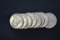 8 - Franklin Half Dollars; 8xBID