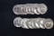 20 - 1959 Washington Silver Quarters; Unc.; 20xBID