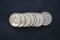 8 - Franklin Half Dollars; 8xBID