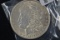 1889 Morgan Dollar; AU