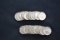 1 Lot of 25 Roosevelt Silver Dimes