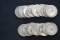 20 - Washington Silver Quarters; 20xBID