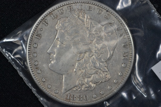 1880-S Morgan Dollar; XF