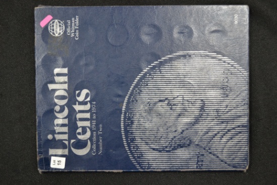 Complete Lincoln Cent Book 1941-1974