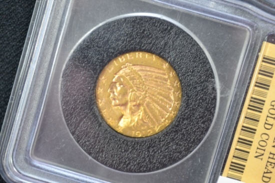1912 Indian Head Five Dollar Gold Coin