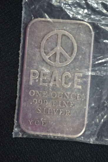 Peace 1 oz. Silver Bar
