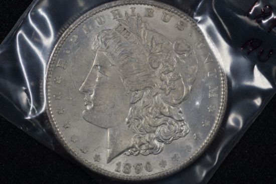 1896 Morgan Dollar; AU
