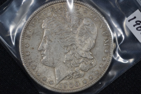 1900 Morgan Dollar; XF