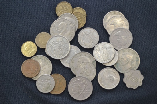 1 Bag of Foreign Coins; No Silver