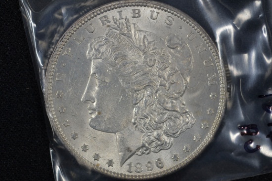 1896 Morgan Dollar; AU
