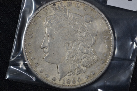 1900 Morgan Dollar; AU