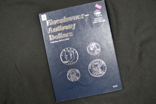 Complete Book of Eisenhower Dollars 1971-1978 including 12 Eisenhower Dollars and 2 Susan B. Anthony
